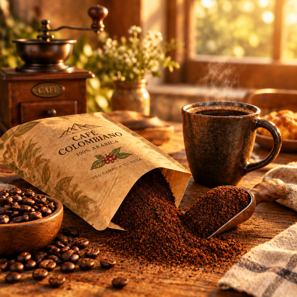 Fresh Ground Columbian Coffee